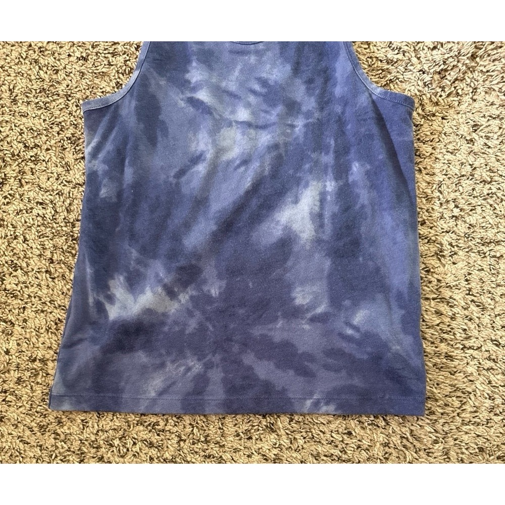 Old Navy Boys Blue Tie Dye Tank Top Size Medium (8) - Picture 4 of 5